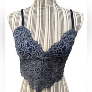 NWOT Aerie Blue Lace Bralette size M